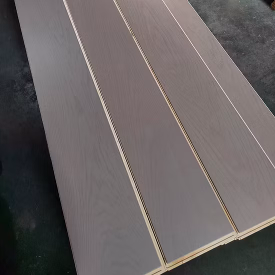 Деревянный пол из дуба с металлической краской