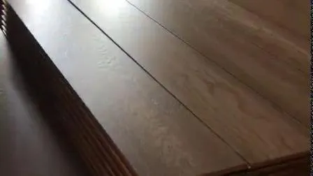 Многослойный дубовый пол из матового натурального промасленного дерева