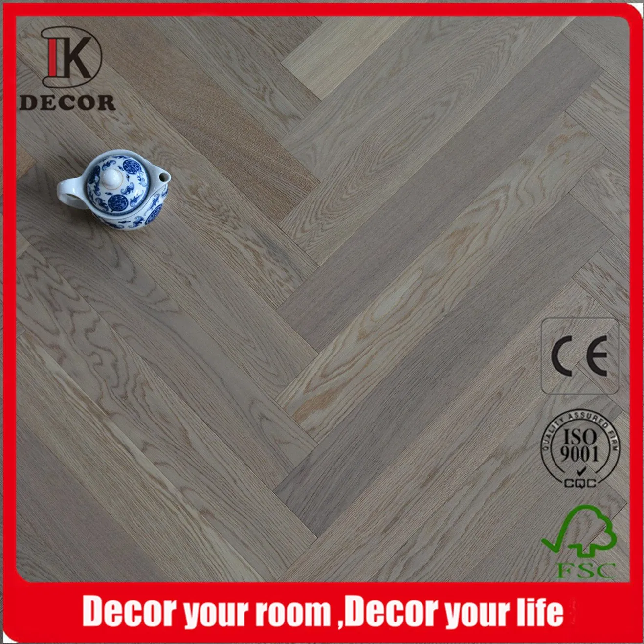 Пол из дуба с рисунком «елочка», квадратный, с фаской, черный, из натурального дерева, пол в помещении